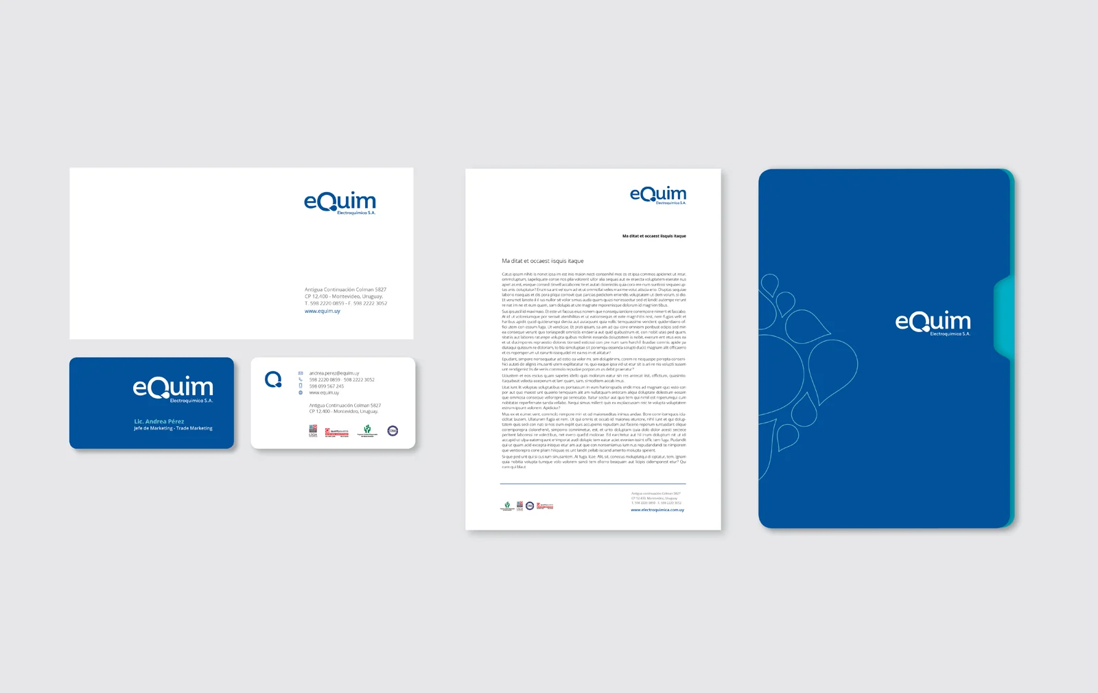 Cliente: ELECTROQUIMICA SA. Naming e identidad visual
