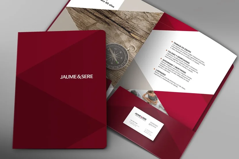 Cliente: JAUME Y SERÉ. Identidad visual