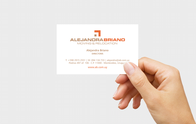 Cliente: ALEJANDRA BRIANO. Identidad visual