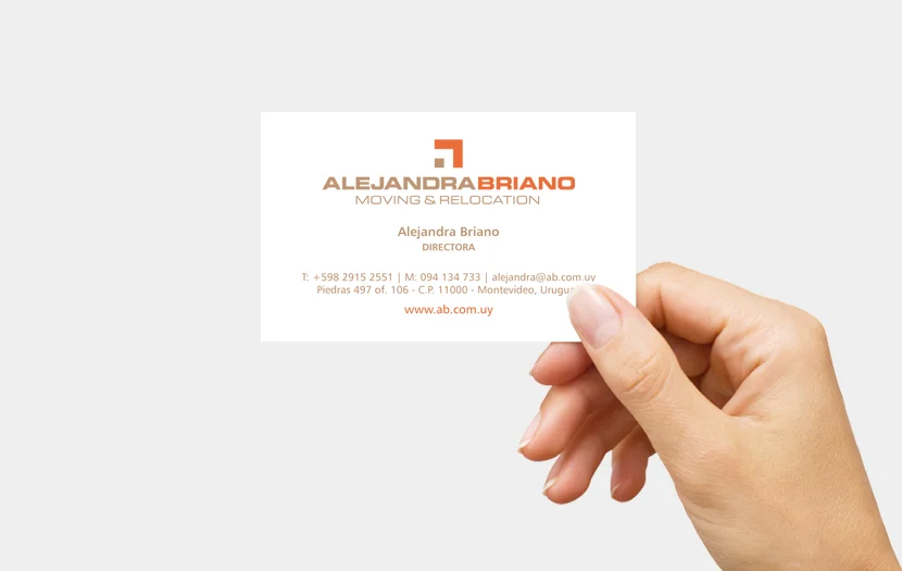 Cliente: ALEJANDRA BRIANO. Identidad visual