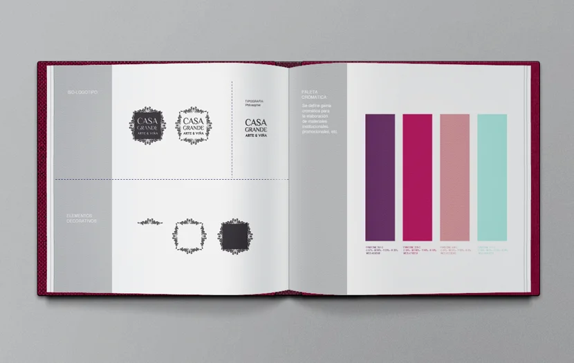 Cliente: CASA GRANDE. Identidad visual