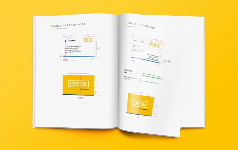 Cliente: CDE. Imagen corporativa
