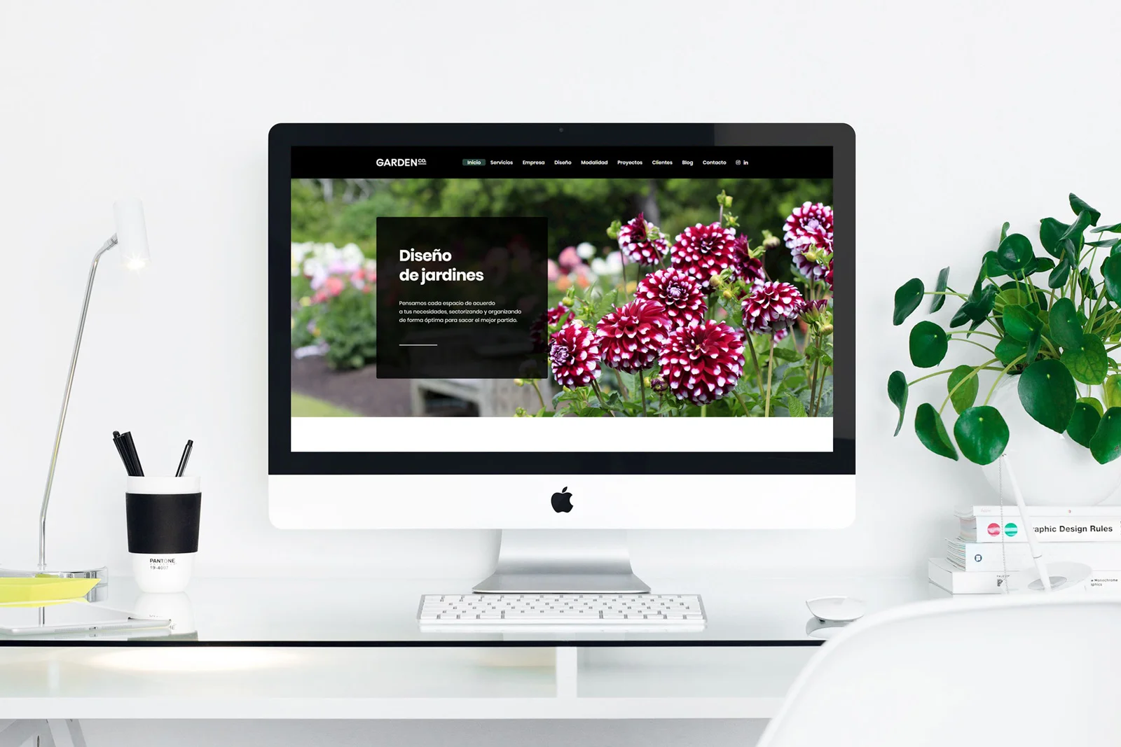 Cliente: GARDEN Co.. Identidad visual, digital y comunicación