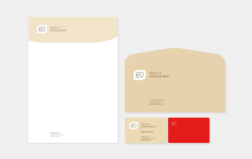 Cliente: GO FACILITY MANAGEMENT. Identidad visual