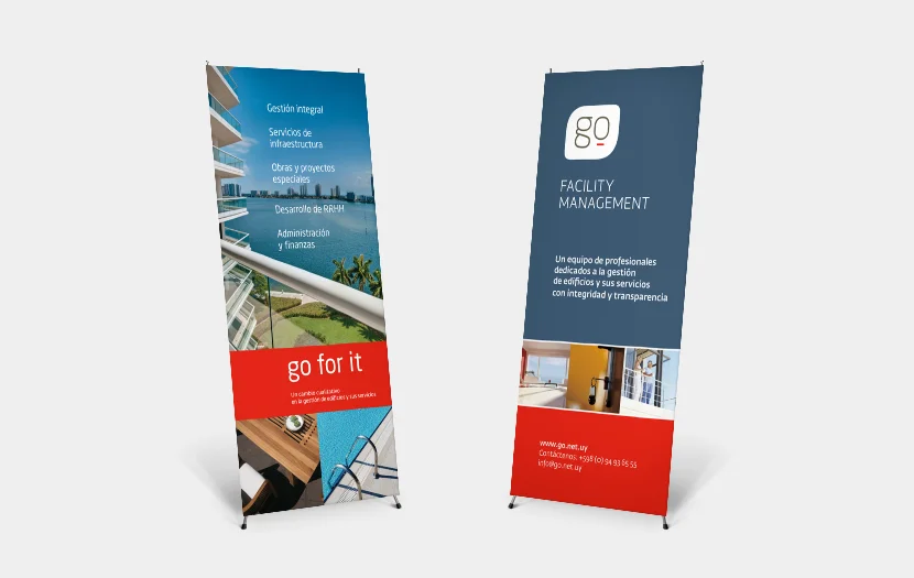 Cliente: GO FACILITY MANAGEMENT. Identidad visual