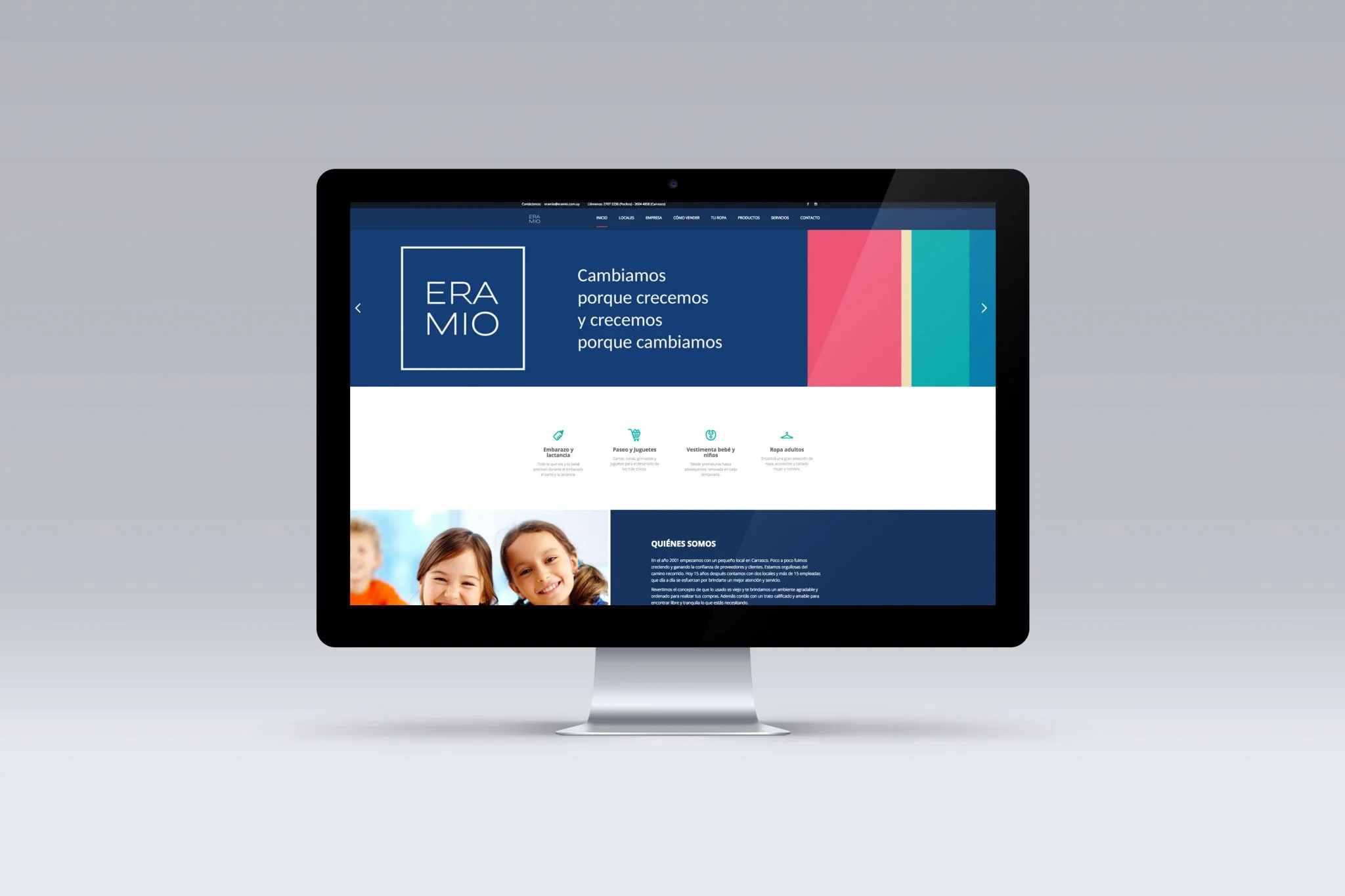 Cliente: ERA MÍO. Identidad corporativa