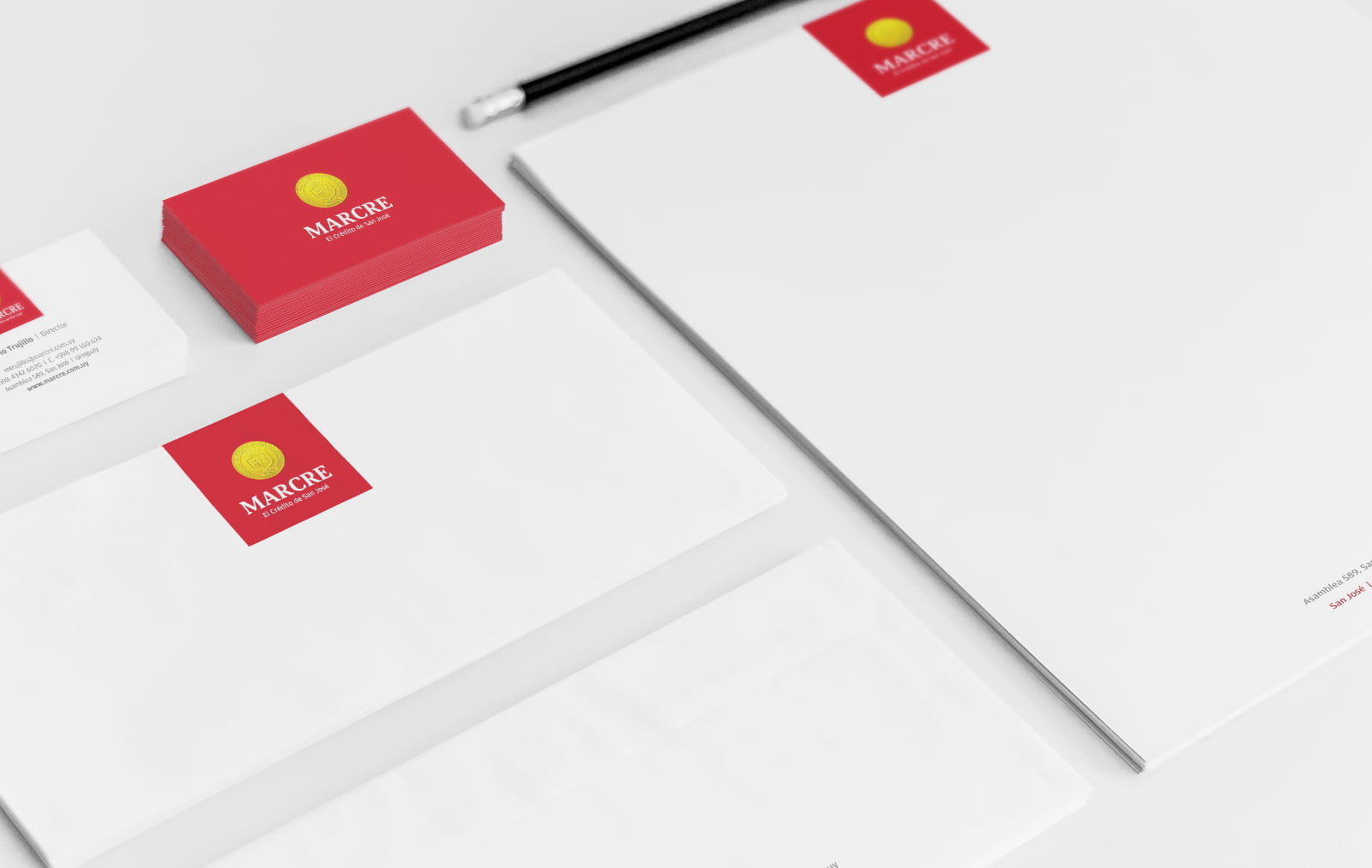 Cliente: MARCRE. Identidad corporativa