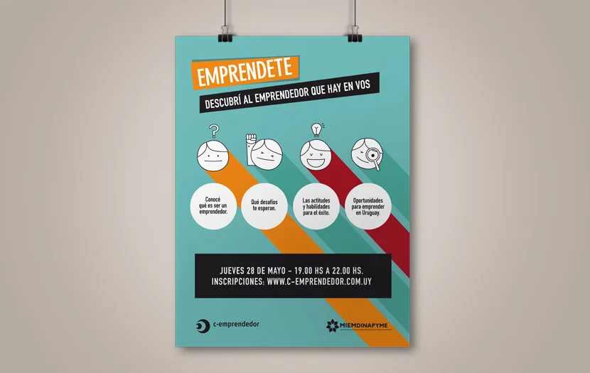 Cliente: MIEM – C-Emprendedor. Identidad visual
