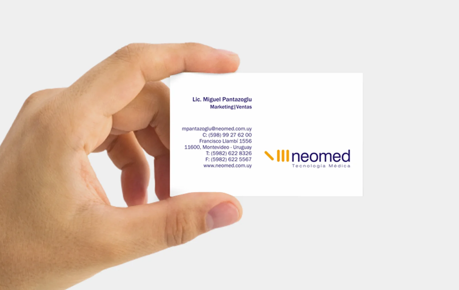 Cliente: NEOMED. Identidad visual