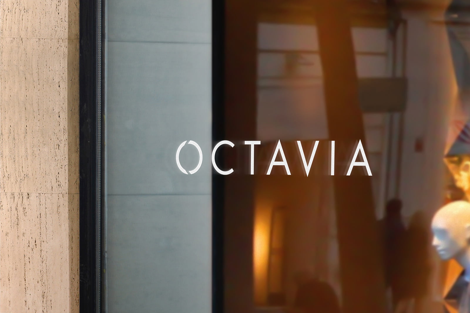 Cliente: OCTAVIA. Isologotipo e identidad gráfica