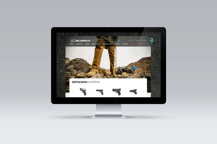 Cliente: SILVERCAT. Identidad visual