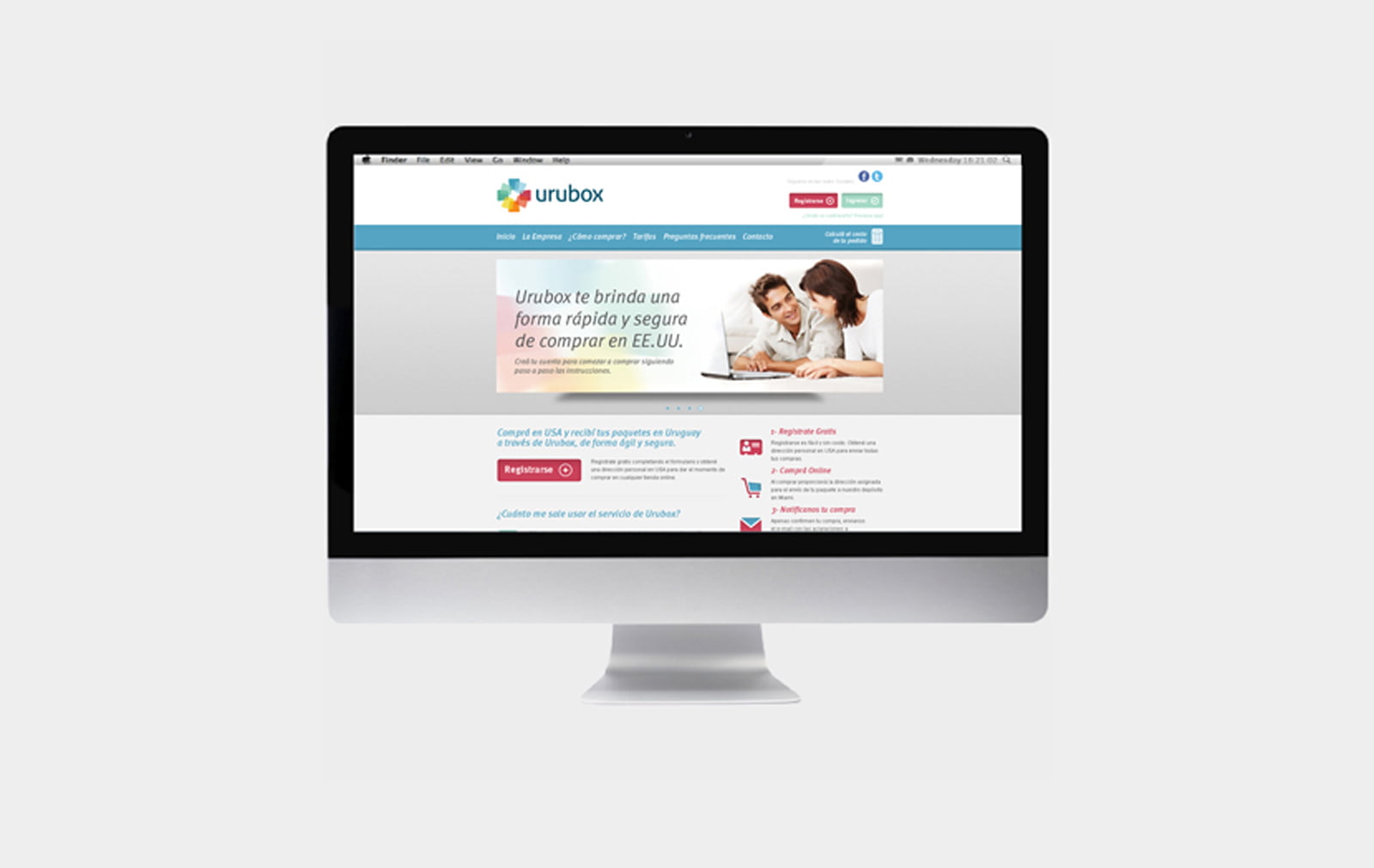 Cliente: URUBOX. Identidad visual